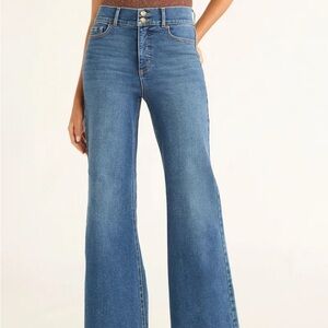 Sofia by Sofia Vergara Blue Wide Leg Jeans